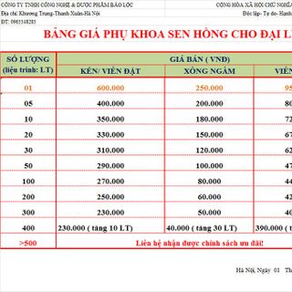 PHỤ KHOA SEN HỒNG