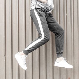 Quần jogger nỉ 1 line