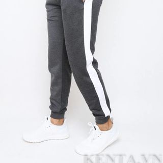 Quần jogger nỉ 1 line