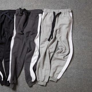 Quần jogger nỉ 1 line
