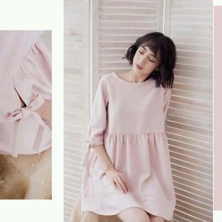 đầm doll hồng ngọt ngào