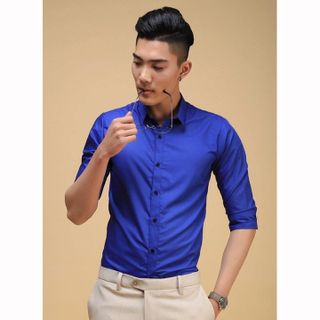 Sơmi nam SLIMFIT body CÁ TÍNH