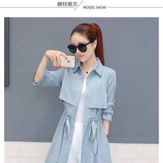 ĐẦM ÁO KHOÁC MẶC 2 KIỂU THS350