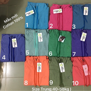 Áo khoác chống tia UV Hàn Quốc vải cotton 100