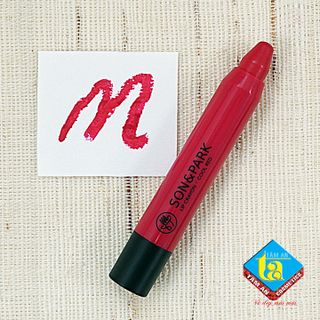 Son lì màu dưỡng môi Son And Park 13 - Lip Crayon 13 Cool Red