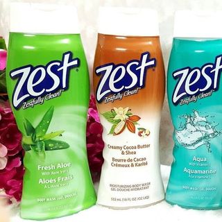 Sữa Tắm Zest Body Wash Chiết Xuất Từ Thiên Nhiên 635ml