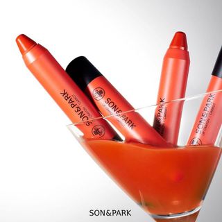 Son lì màu dưỡng môi Son And Park 25 - Lip Crayon 25 Carrot