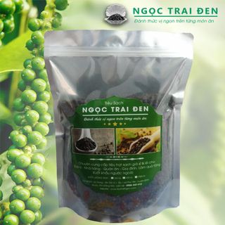 Hạt tiêu Ngọc Trai Đen 250gr - Hạt tiêu đen