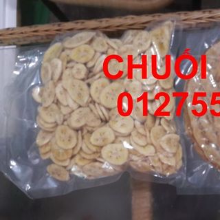 Chuối sấy chuối ép khô
