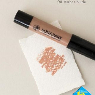 Son lì màu dưỡng môi Son And Park 08 - Lip Crayon 08 Amber Nude