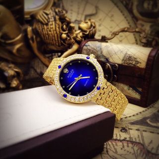 ĐỒNG HỒ NỮ MẶT XANH DƯƠNG