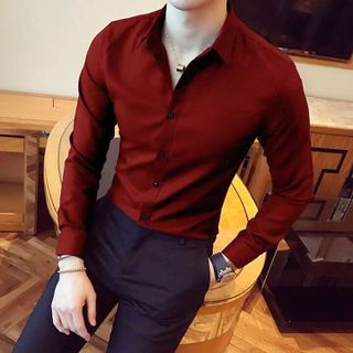 Sơ mi nam trơn