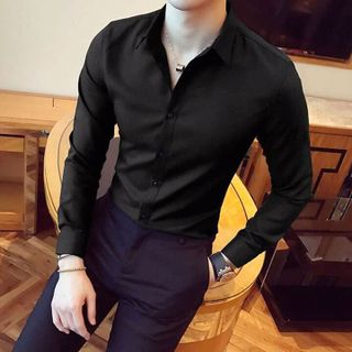 Sơ mi nam trơn