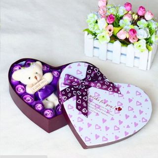 QUÀ TẶNG HOA KÈM GẤU