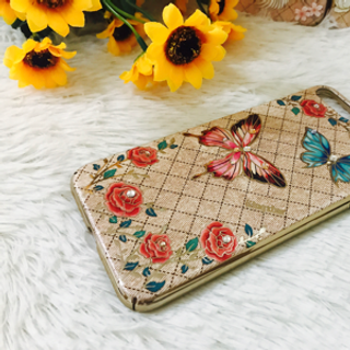 Ốp Kingxbar hình hoa đính đá cho Iphone