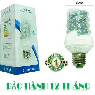Bóng đèn LED 12W kiểu xoắn compact sáng trắng LS-S12