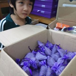 túi thơm từ nụ hoa lavender phap