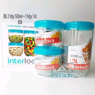 LockLock - Bộ 3 hủ interlock