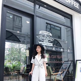 Jumsuit giả vest