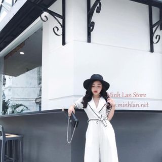 Jumsuit giả vest