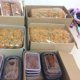 Sỉ khô gà lá chanh hàng siêu ngon 185000/kg
