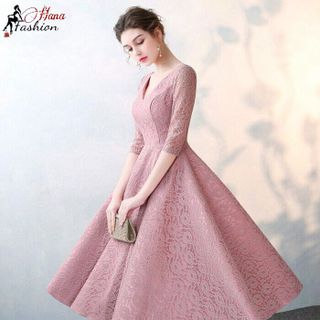 Đầm Xòe Ren Tay Lỡ