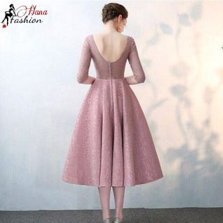 Đầm Xòe Ren Tay Lỡ