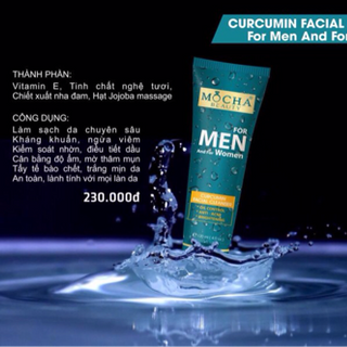 Sữa rửa mặt nghệ dành cho nam nữ da nhạy cảm