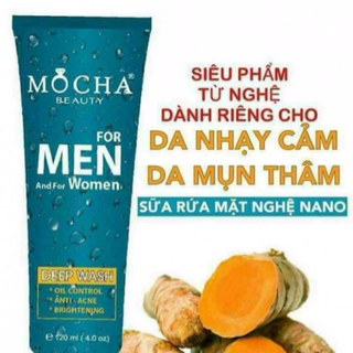 Sữa rửa mặt nghệ dành cho nam nữ da nhạy cảm