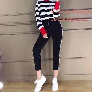 Set bộ quần thun áo sọc