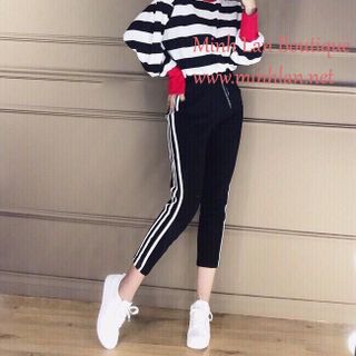 Set bộ quần thun áo sọc