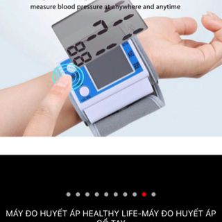 Máy đo huyết áp cổ tay Healthy life