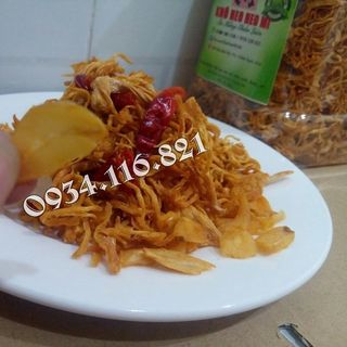 Sỉ khô gà bơ tỏi giá tốt 185000/kg