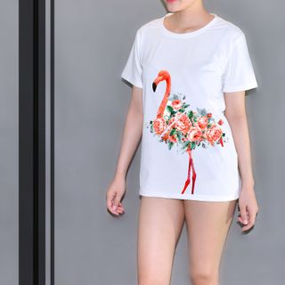 BST 10 mẫu áo thun chim hồng hạc