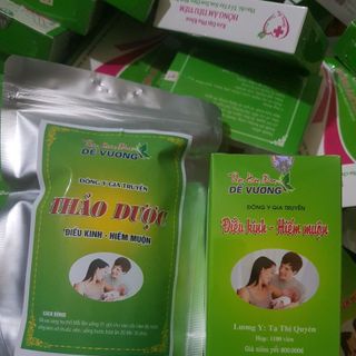 THUỐC ĐIỀU KINH HIẾM MUỘN