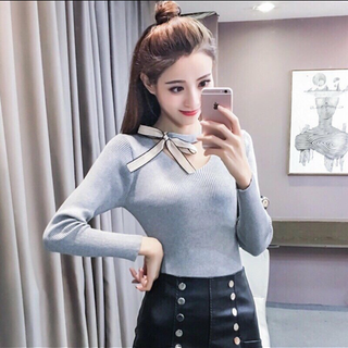 áo kiểu nữ nơ cổ