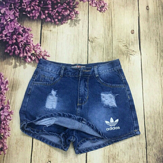 quan short váy jean