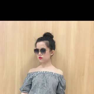 áo bẹt vai bẹt vai caro cọt eo