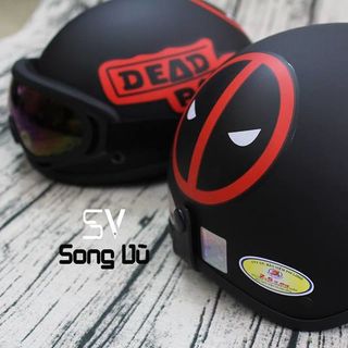 MŨ BẢO HIỂM DEADPOLL