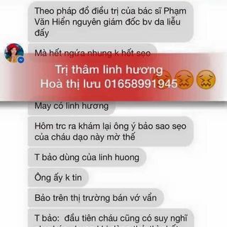 TINH DẦU TRỊ THÂM LINH HƯƠNG