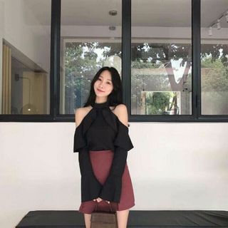 set áo và chân váy cực yêu