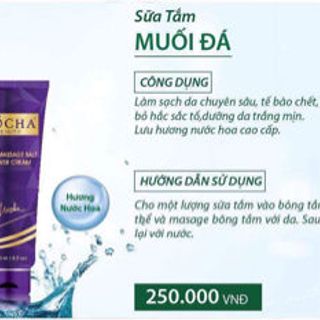 Sữa Tắm Muối Đá MOCHA