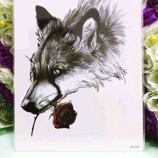 hình xăm dán bắp