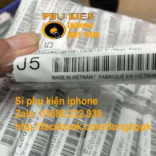 Tai nghe J5 loại xin VN Free ship