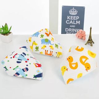 khăn yếm cotton bấm cúc