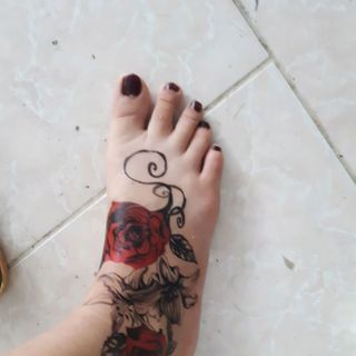 hình xăm dán mẫu dán bắp