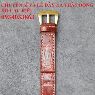 sỉ lượng dây da đồng hồ cá sấu đà điểu da trăn da bò