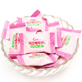Kẹo Cứng Trái Cây Hàn Quốc Vị Mâm Xôi 100g/gói