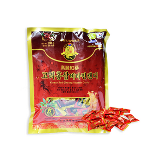Kẹo Hồng sâm Vitamin Hàn Quốc - gói 200g