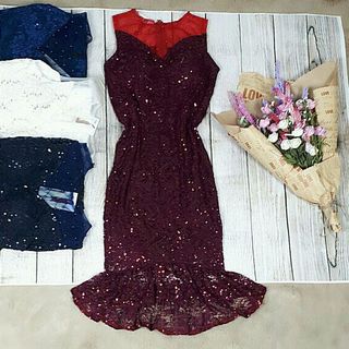 Chuyên sỉ đầm ren